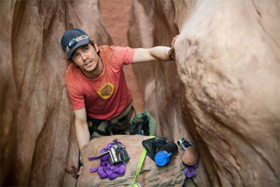 James Franco stars in 127 HOURS